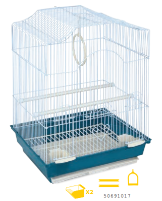 TRIOL Клетка для птиц (34,5х28х50см)